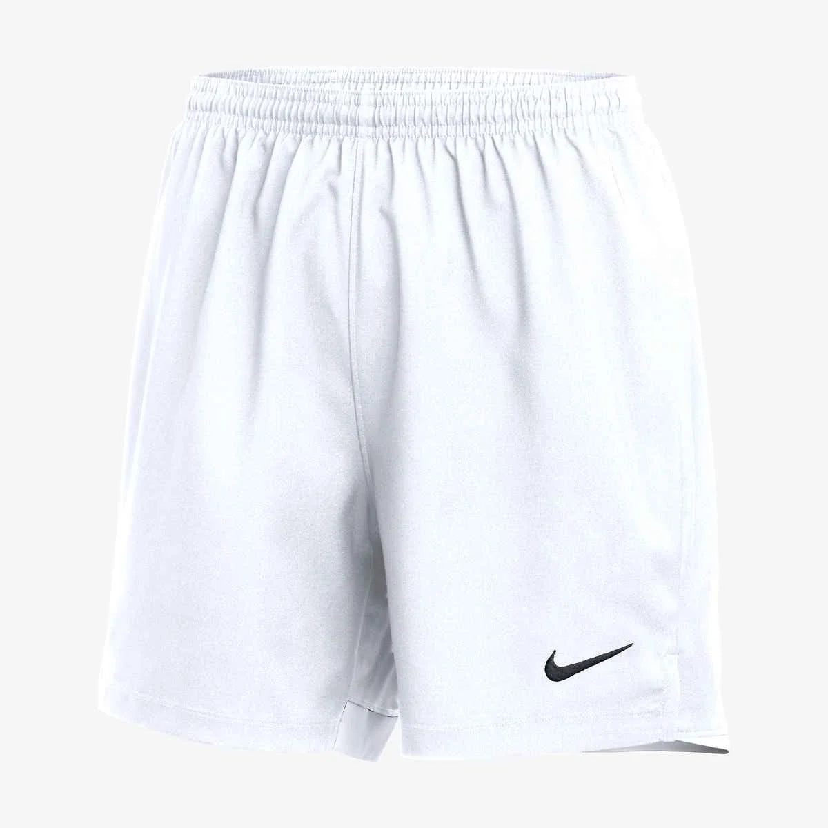 Nike  Women's Dri-FIT Laser VI Soccer Shorts White Color.
