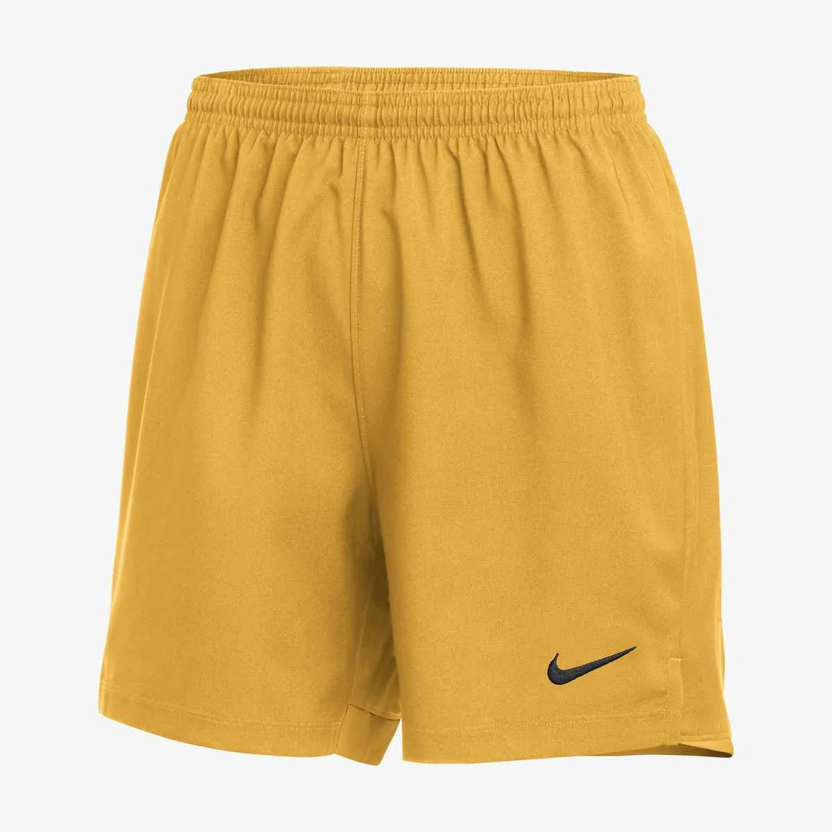 Nike  Women's Dri-FIT Laser VI Soccer Shorts Yellow Color.