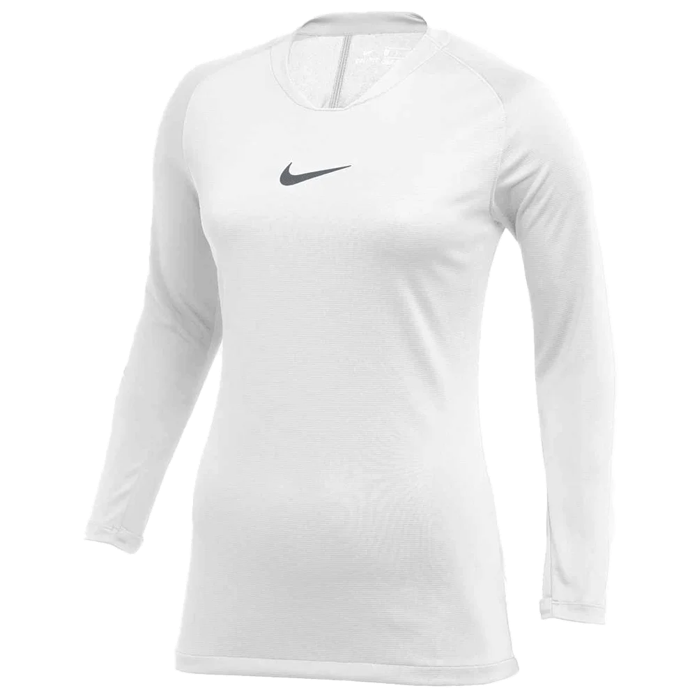 Nike Women's Dri-FIT Park First Layer Soccer Jersey White color  Front view
