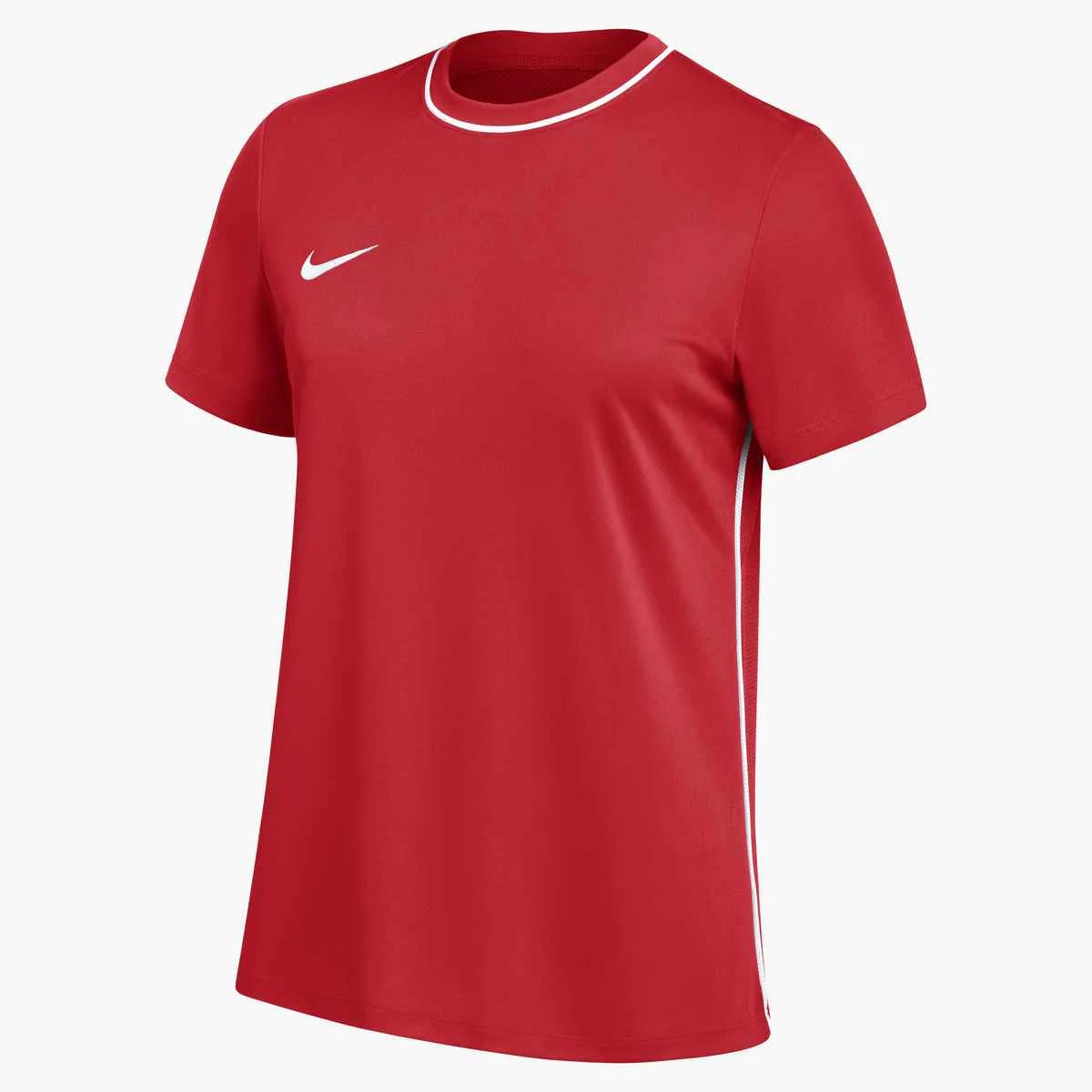 Nike Women's Dri-FIT Park Short-Sleeve Soccer Top Red Color