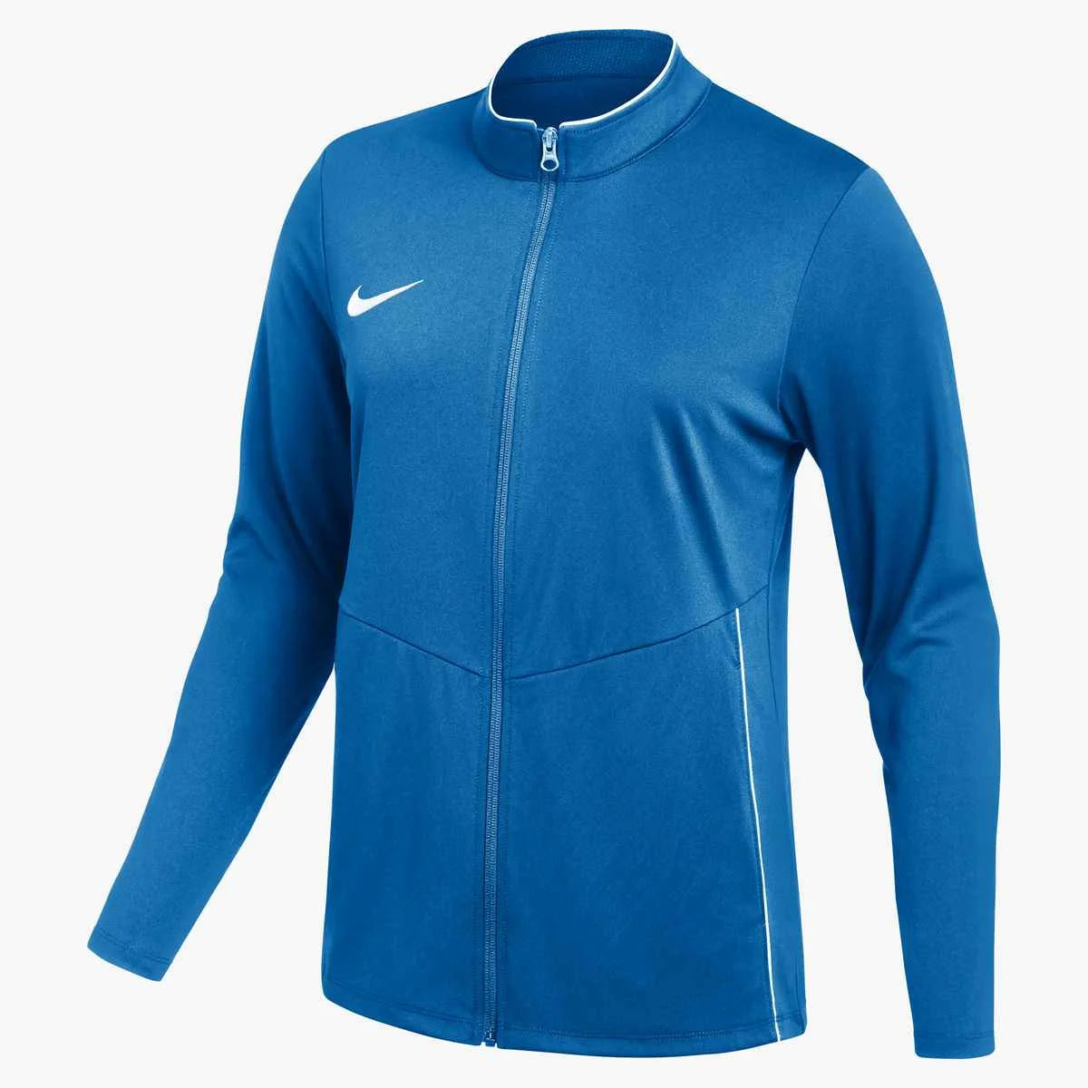 Nike Women's Dri-FIT Park Soccer Track Jacket Blue Color.