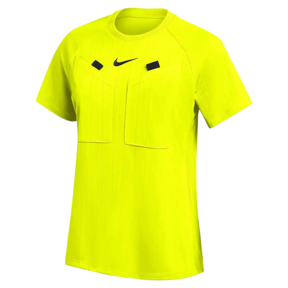 Nike Women's Dri-FIT Referee III Short-Sleeve Soccer Jersey Yellow Color