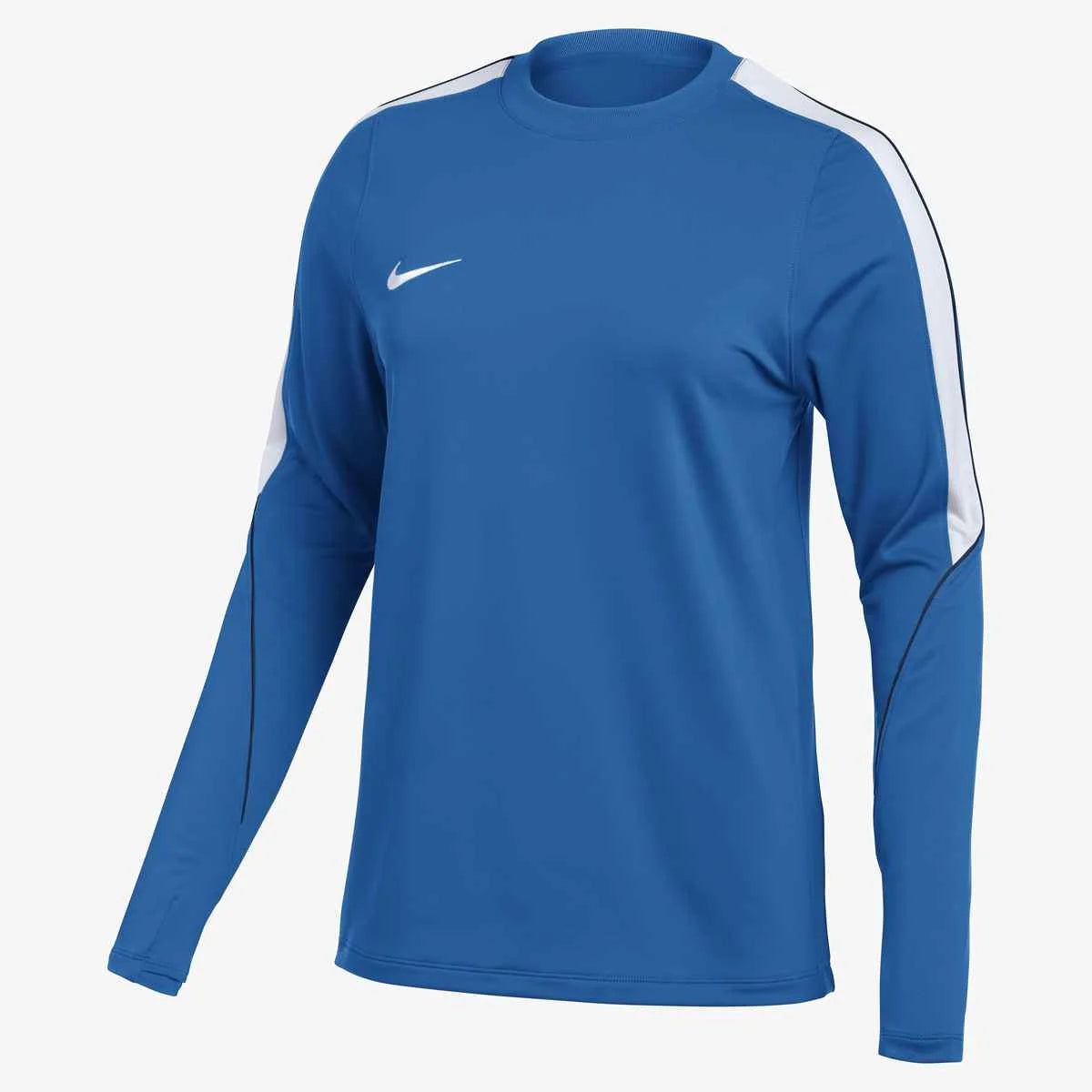 Nike Women's  Dri-FIT Strike Long-Sleeve Crew-Neck Soccer Top Blue Color.
