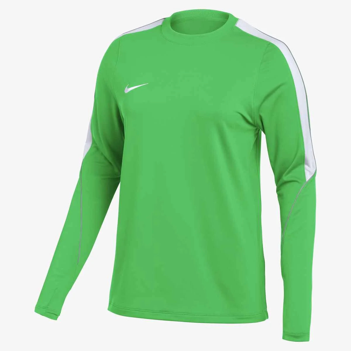 Nike Women's  Dri-FIT Strike Long-Sleeve Crew-Neck Soccer Top Green Color.