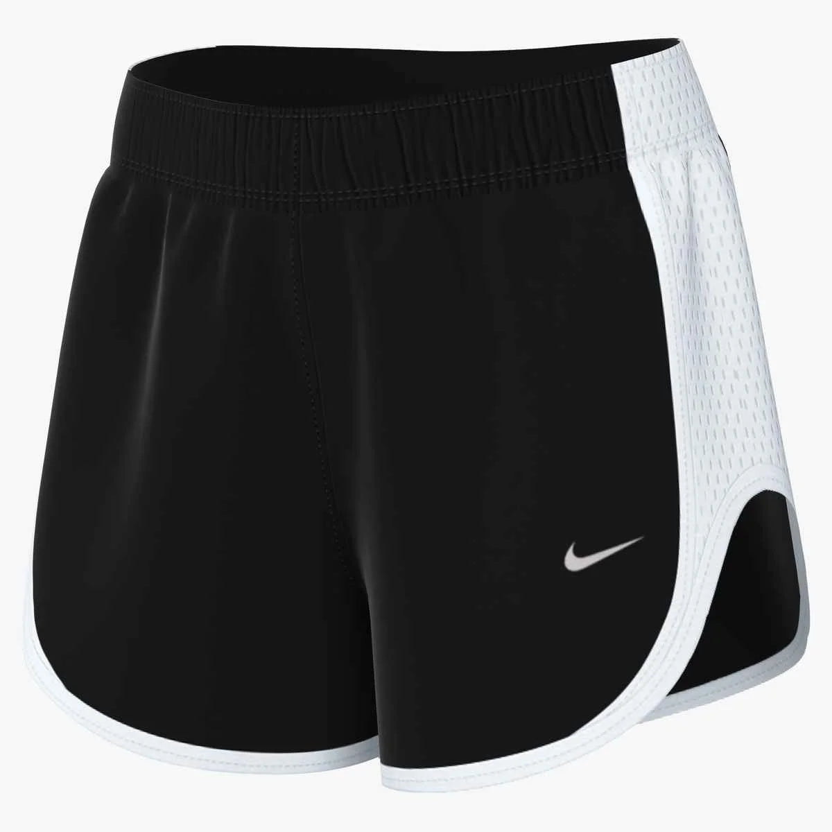 Nike Women's Dri-FIT Tempo  Mid-Rise 3" Brief-Lined Running Shorts  Black Color