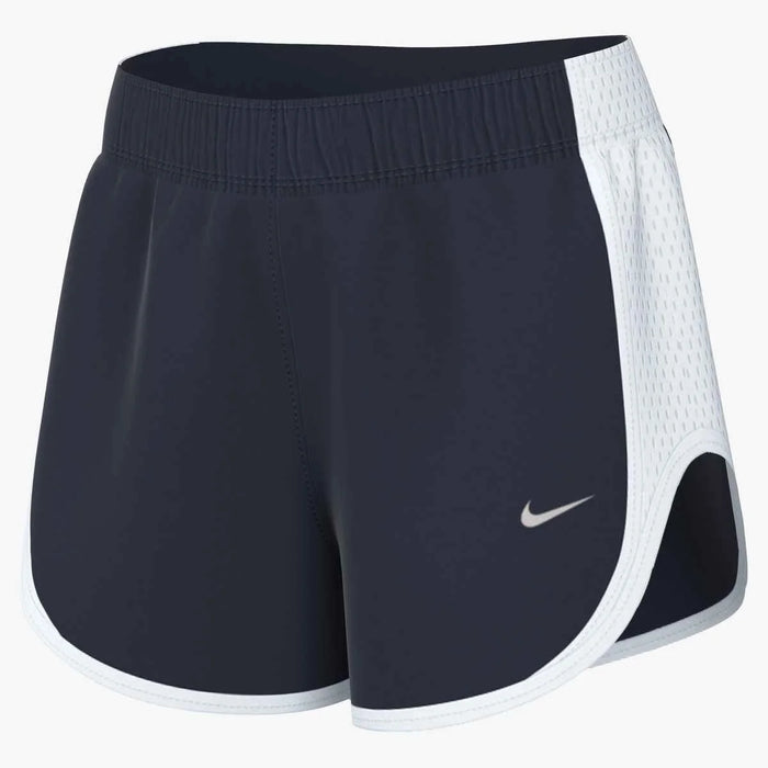 Nike Women's Dri-FIT Tempo  Mid-Rise 3" Brief-Lined Running Shorts  Navy Color