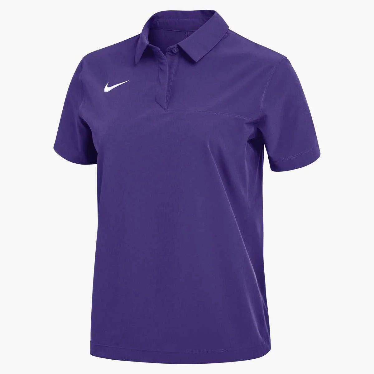 Nike Women's Dri-FIT Woven Polo (Stock) Purple Color
