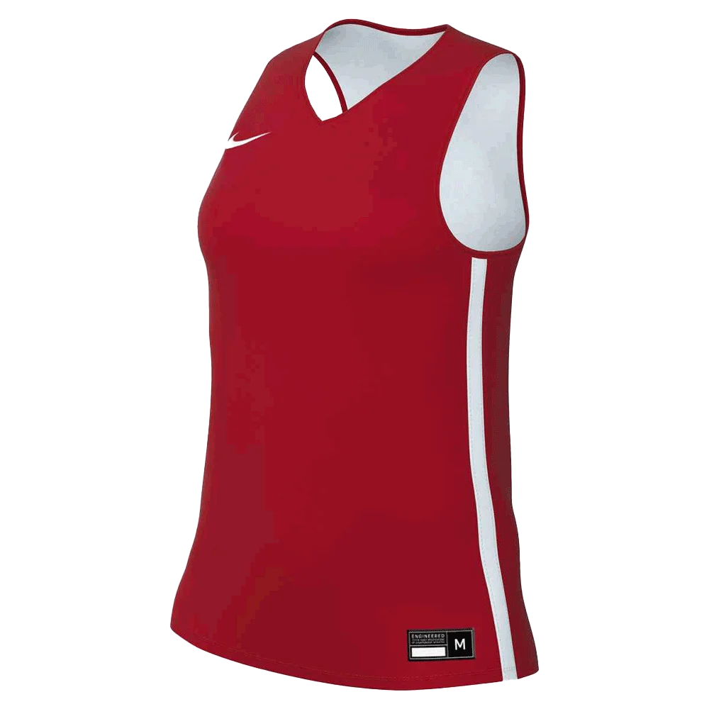 Nike Women's Elite Practice Basketball Reversible Jersey (Stock) Red/White Color