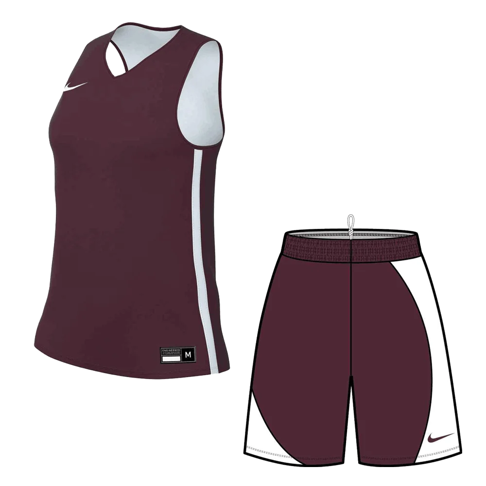 Conjunto de baloncesto Nike Elite para mujer: camiseta y pantalones cortos