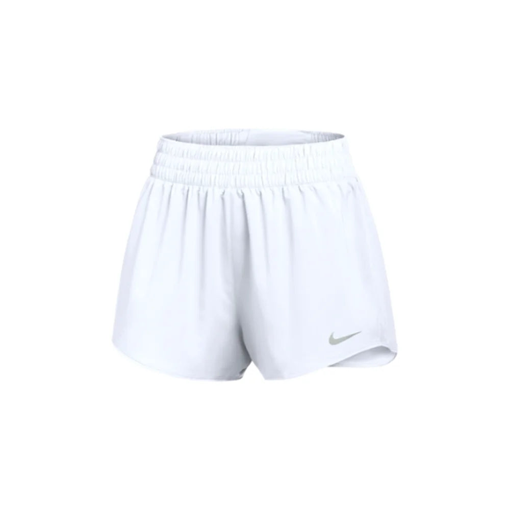 Nike Women's One Dri-fit HR 3in Brief Short White Color