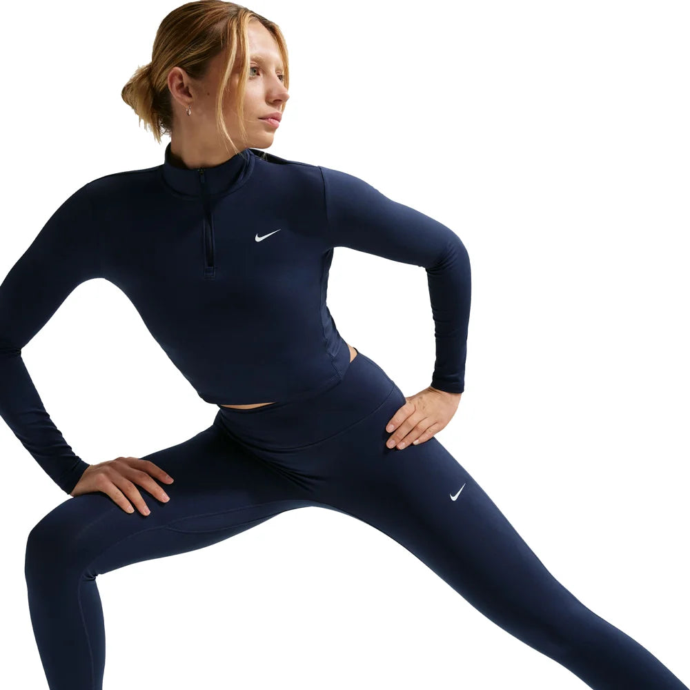 Nike Women's One High-Waisted Full-Length Leggings with No Front Seam
