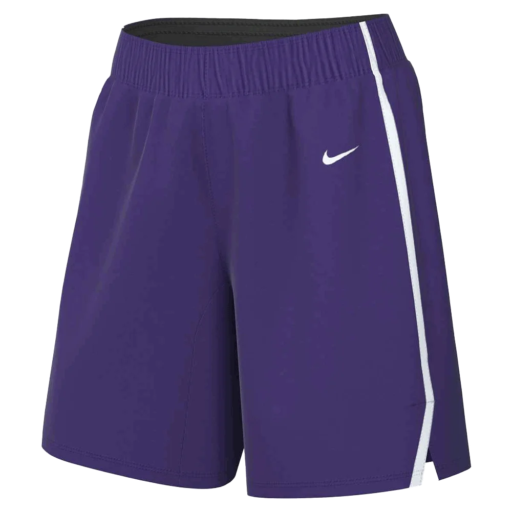 Nike Women's Pinnacle Basketball 6.25" Shorts (Stock) Purple Color
