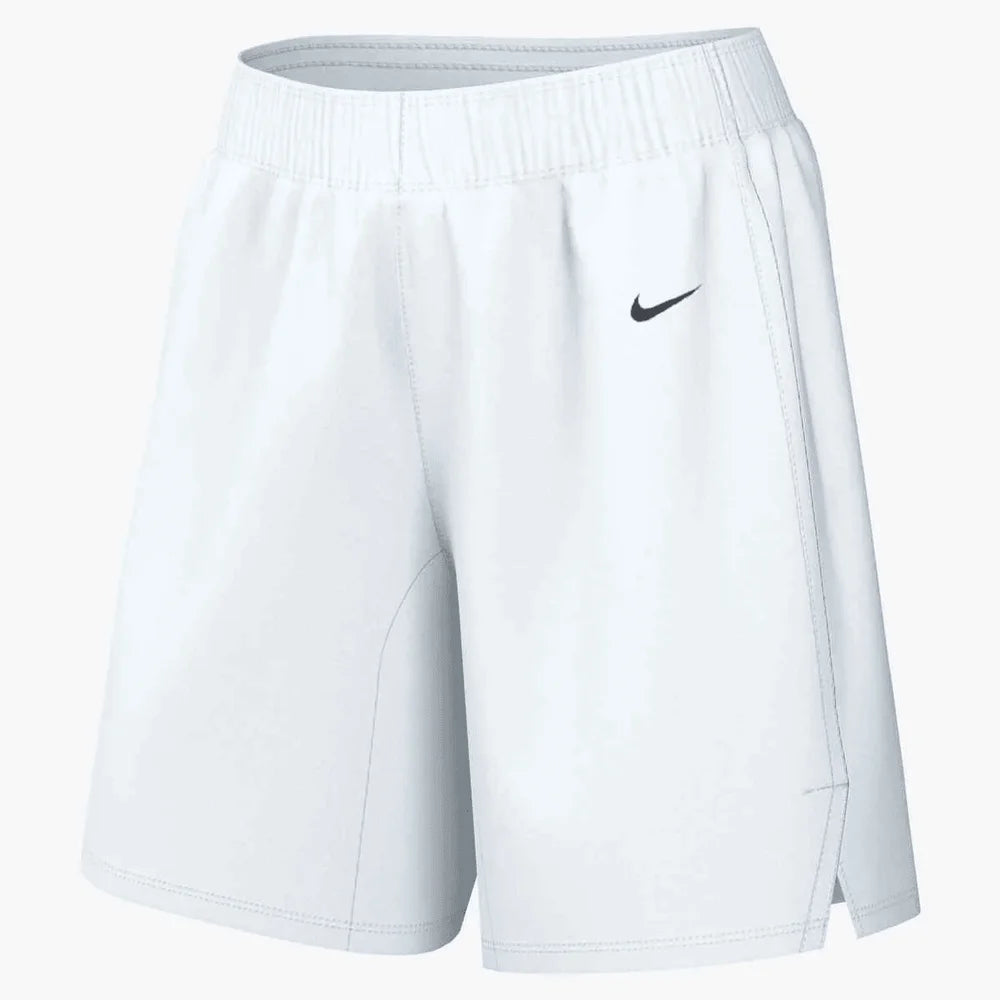 Nike Women's Pinnacle Basketball 6.25" Shorts (Stock) White Color