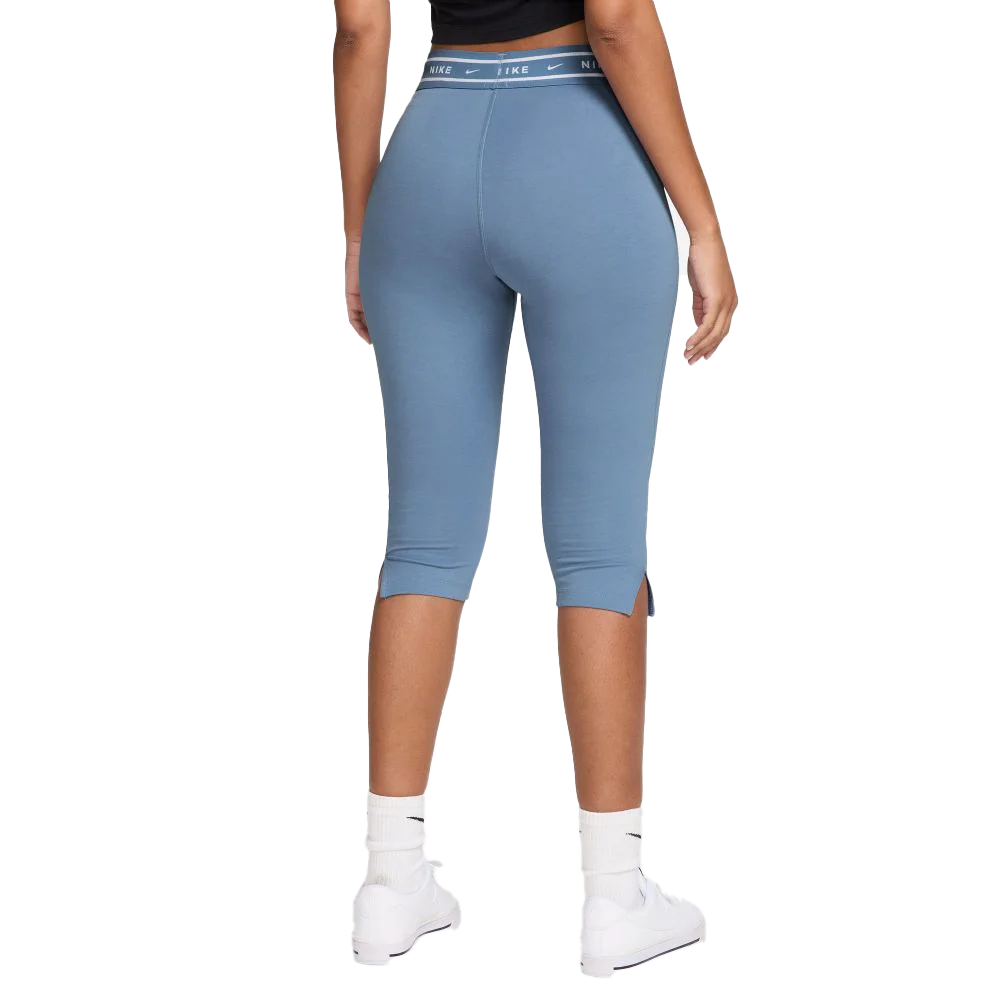 Nike Women's Sportswear Chill Jersey Tight High-Waisted Capri Leggings