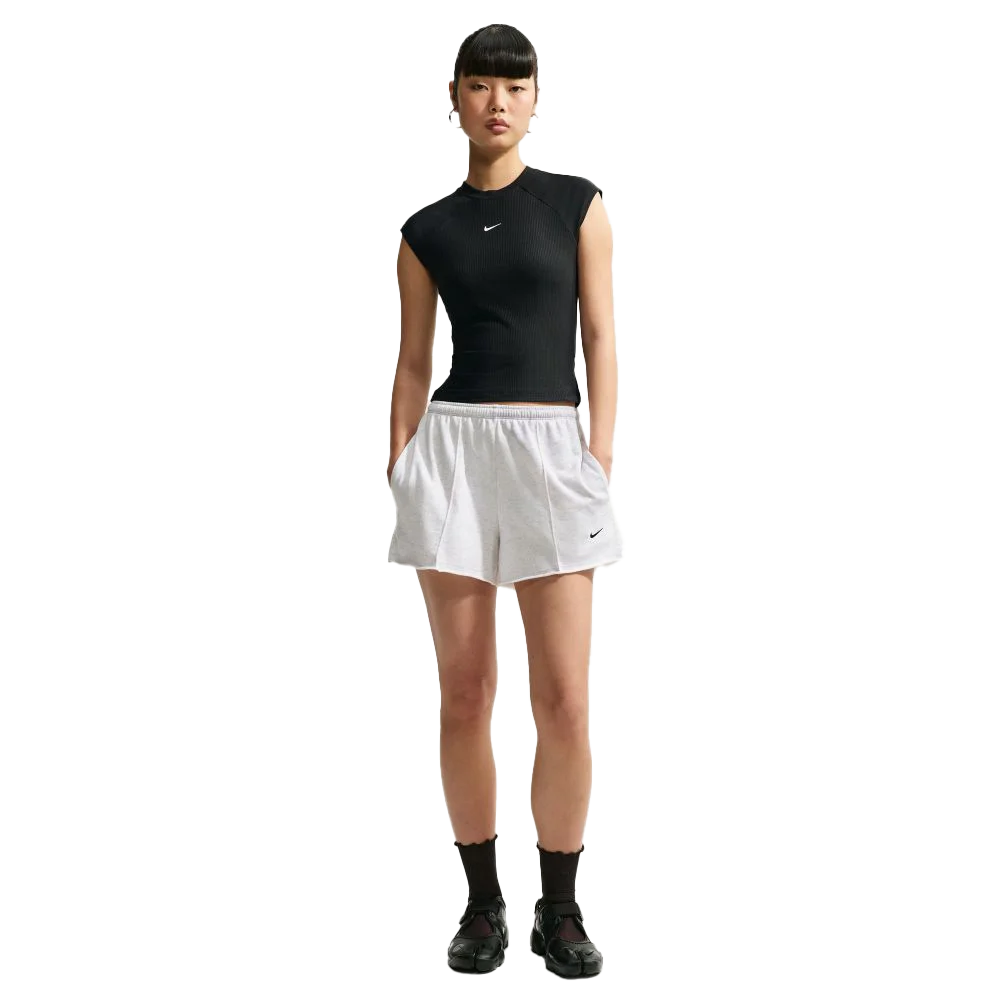 Nike Women's Sportswear Chill Knit Tight Short-Sleeve Ribbed Top