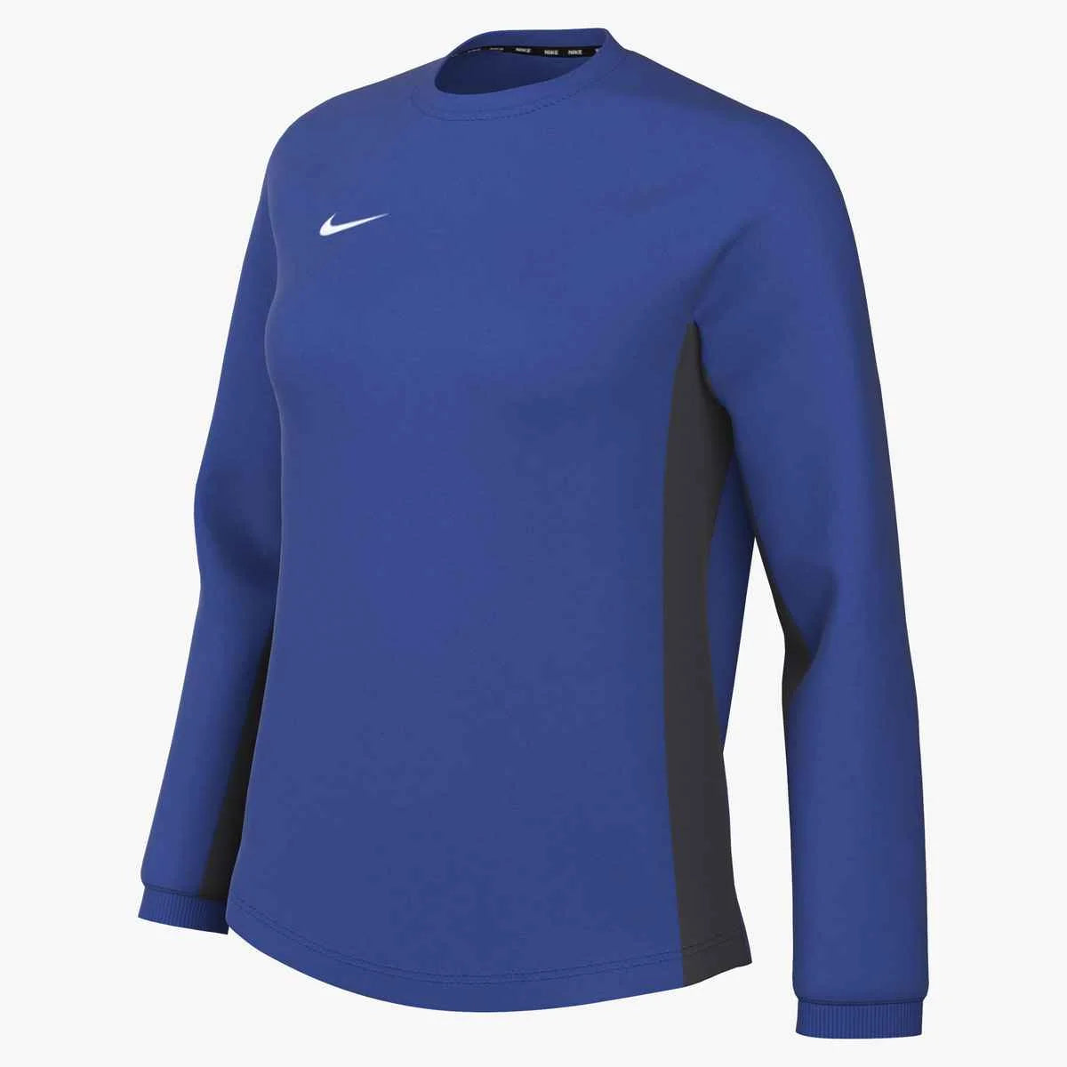 Nike Women's Stock Team Midweight Crew Blue Color