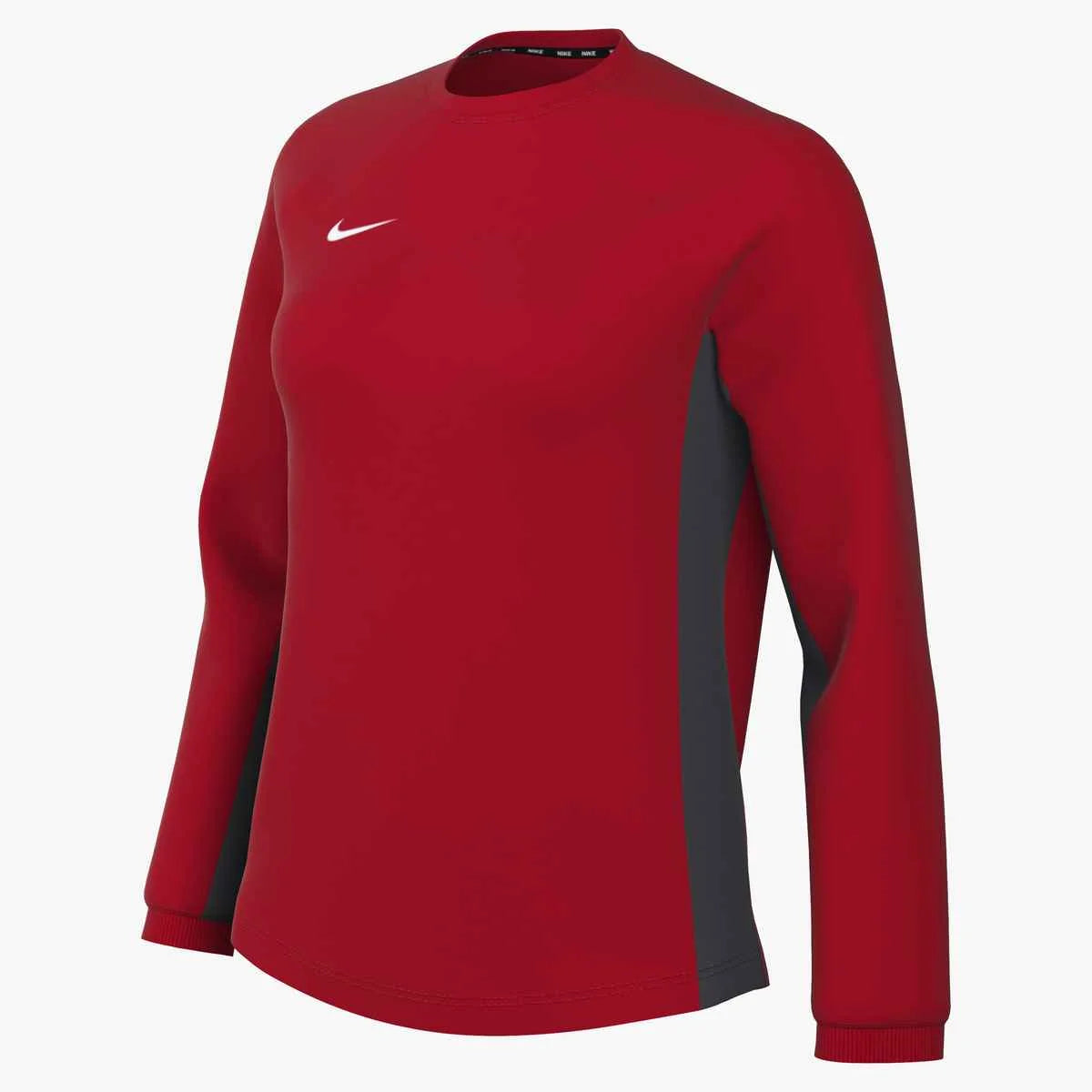 Nike Women's Stock Team Midweight Crew Red Color