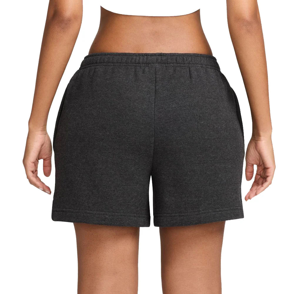 Nike Women's Studio Fleece Medium Weight Mid-Rise Shorts