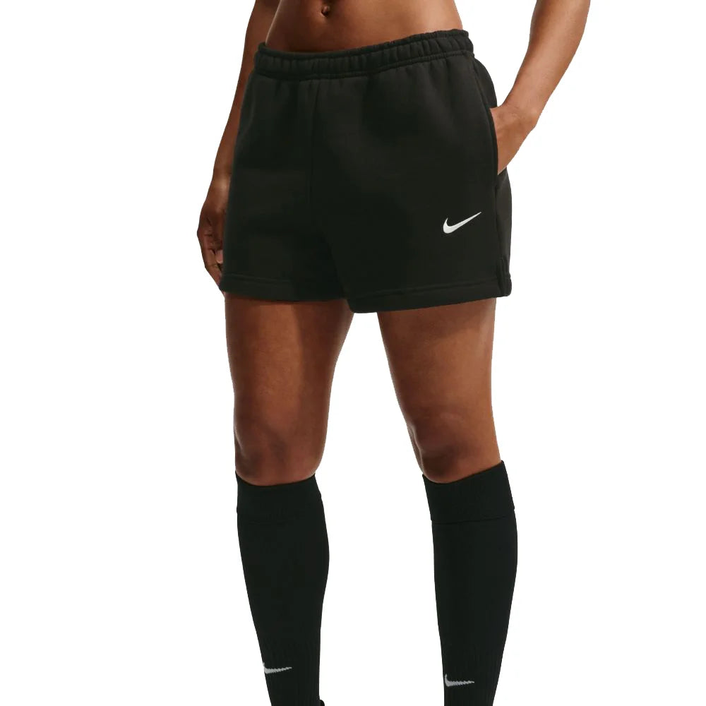 Nike Women's Studio Fleece Medium Weight Mid-Rise Shorts
