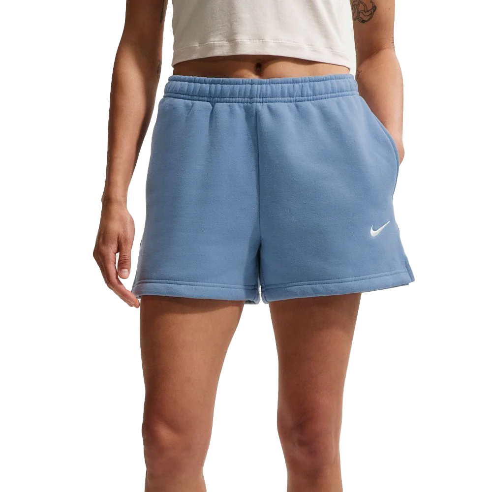 Nike Women's Studio Fleece Medium Weight Mid-Rise Shorts