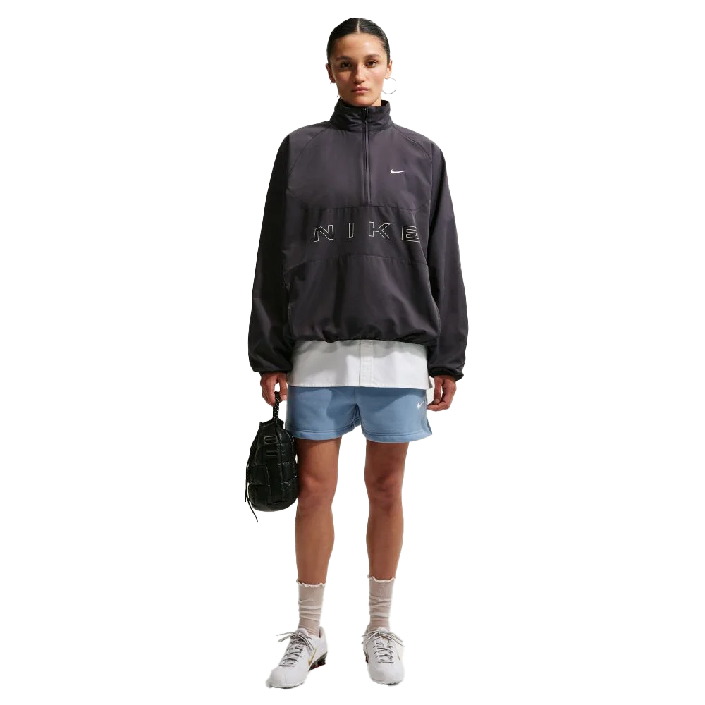 Nike Women's Studio Fleece Medium Weight Mid-Rise Shorts