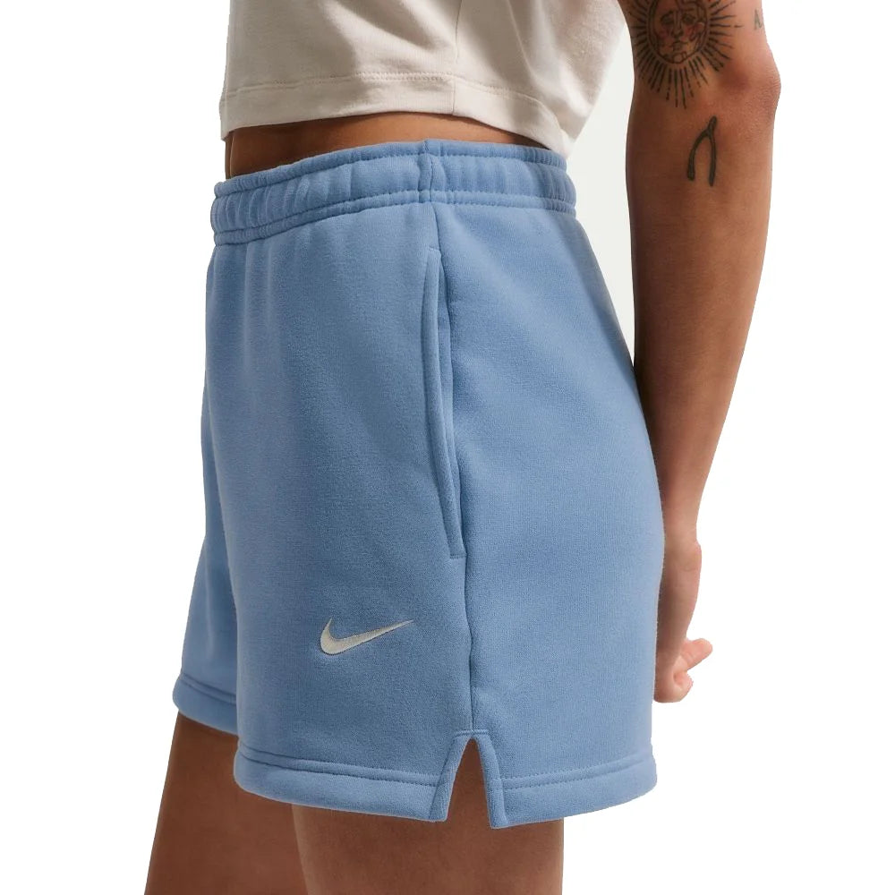 Nike Women's Studio Fleece Medium Weight Mid-Rise Shorts