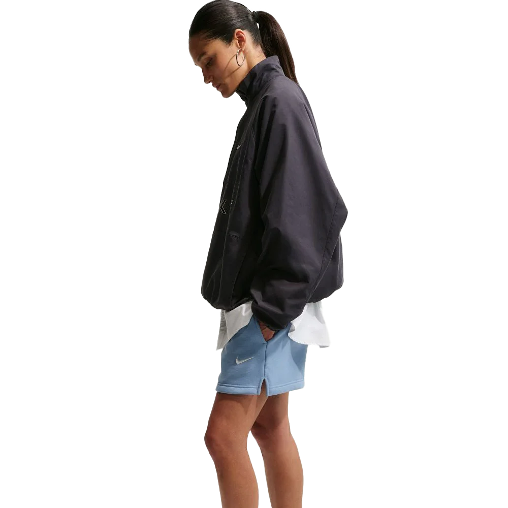 Nike Women's Studio Fleece Medium Weight Mid-Rise Shorts