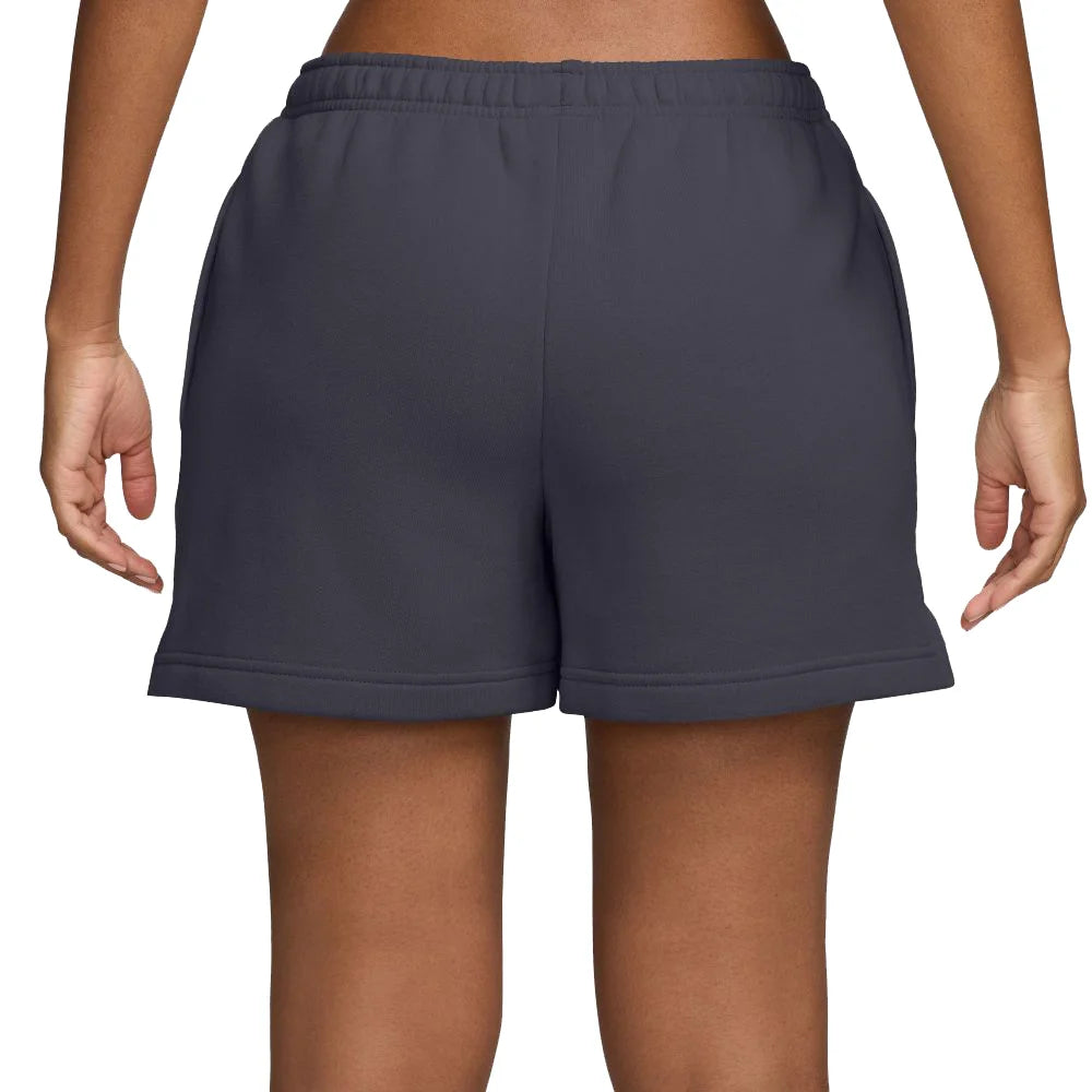 Nike Women's Studio Fleece Medium Weight Mid-Rise Shorts