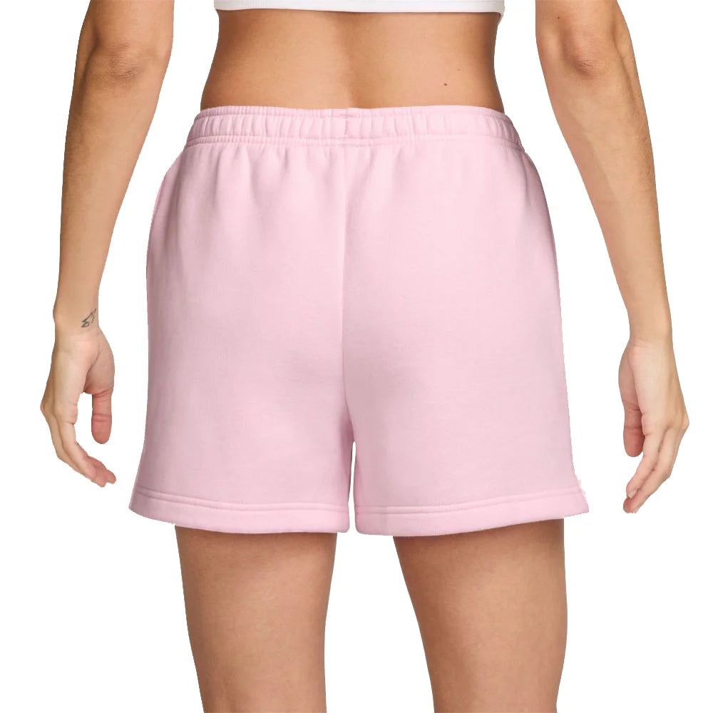 Nike Women's Studio Fleece Medium Weight Mid-Rise Shorts