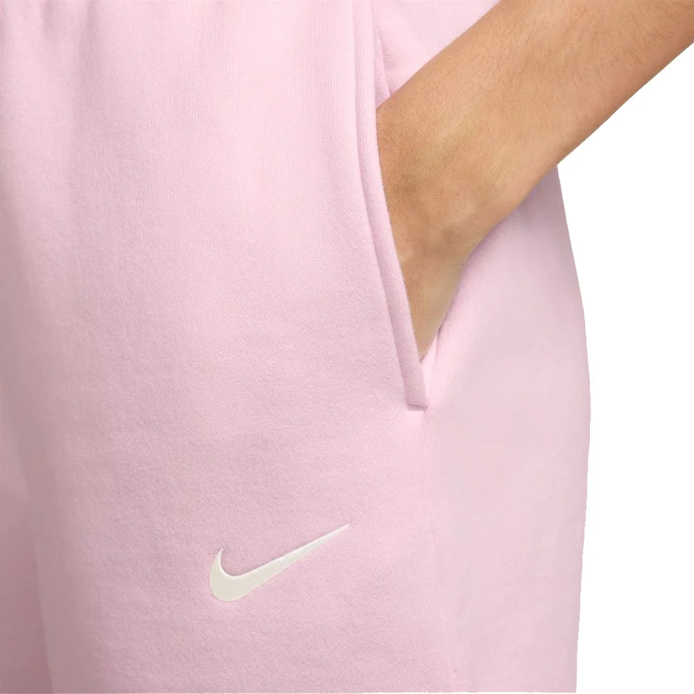Nike Women's Studio Fleece Medium Weight Mid-Rise Shorts