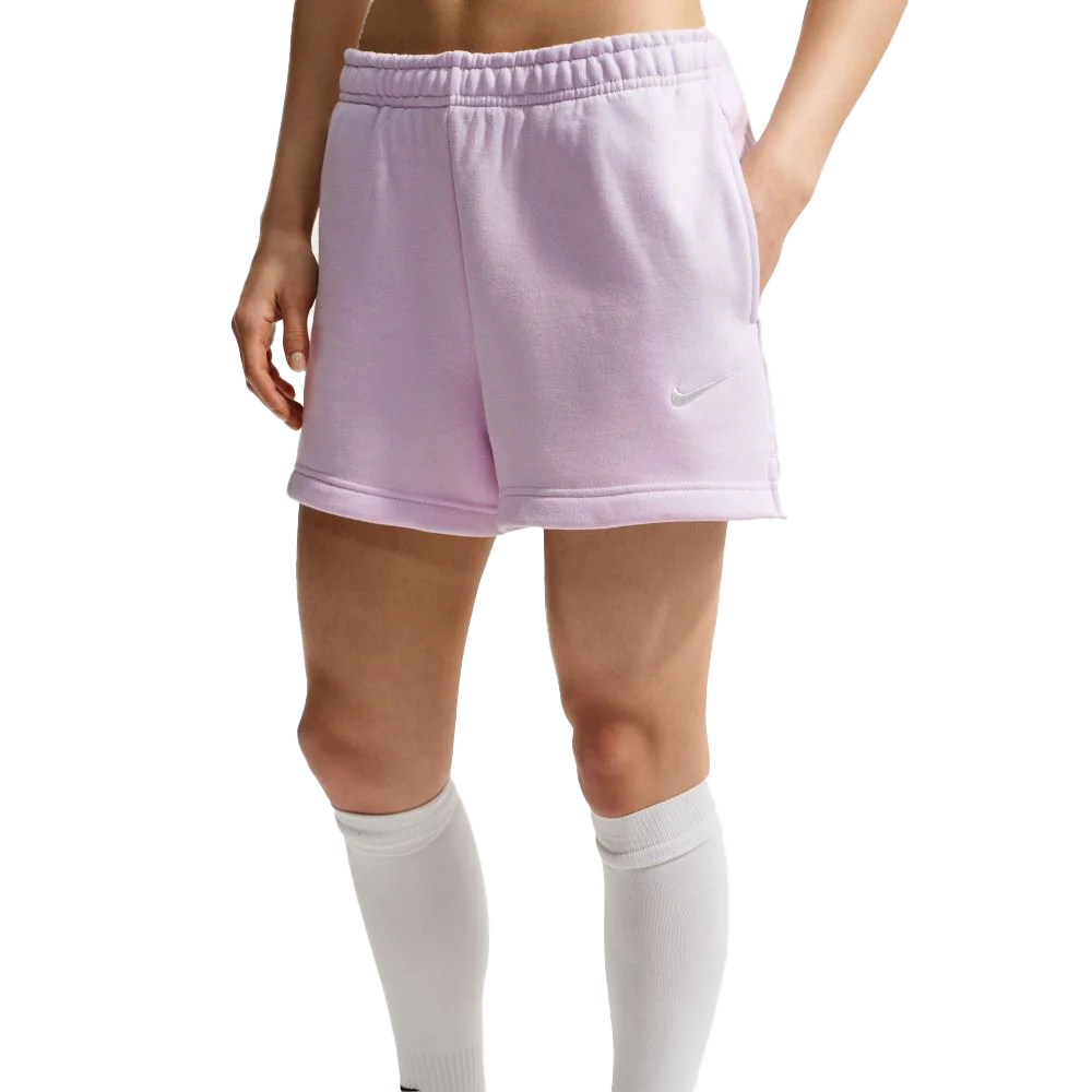 Nike Women's Studio Fleece Medium Weight Mid-Rise Shorts