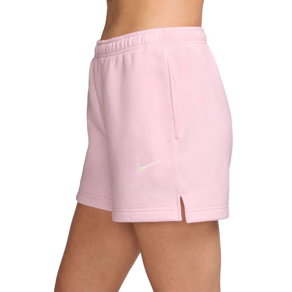 Nike Women's Studio Fleece Medium Weight Mid-Rise Shorts