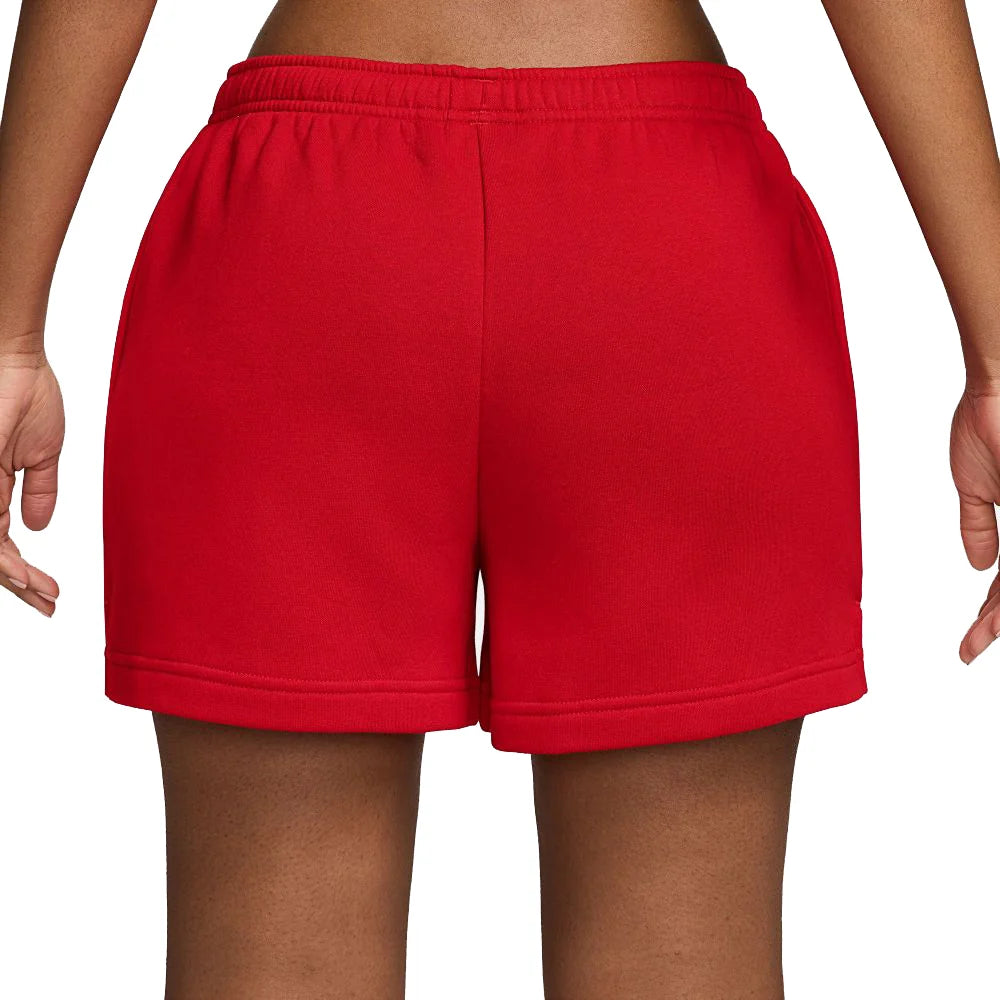 Nike Women's Studio Fleece Medium Weight Mid-Rise Shorts