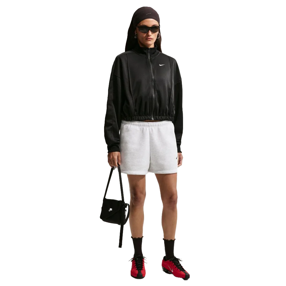 Nike Women's Studio Fleece Medium Weight Mid-Rise Shorts