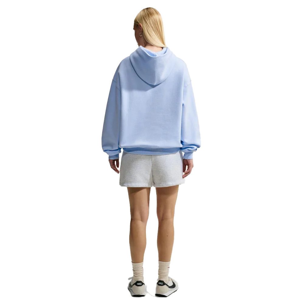 Nike Women's Studio Fleece Medium Weight Oversized Pullover Hoodie