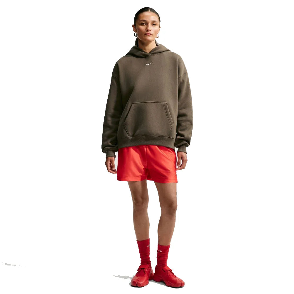 Nike Women's Studio Fleece Medium Weight Oversized Pullover Hoodie