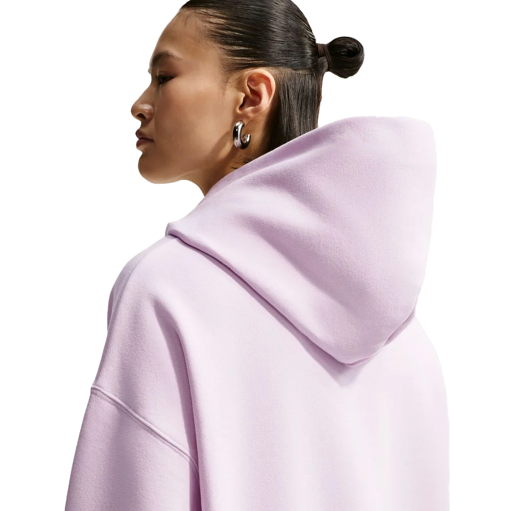 Nike Women's Studio Fleece Medium Weight Oversized Pullover Hoodie