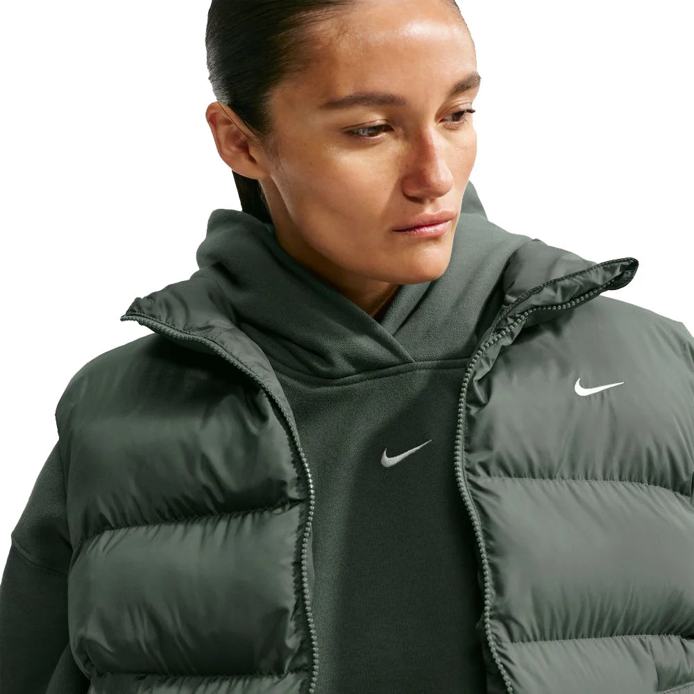 Nike Women's Studio Fleece Medium Weight Oversized Pullover Hoodie