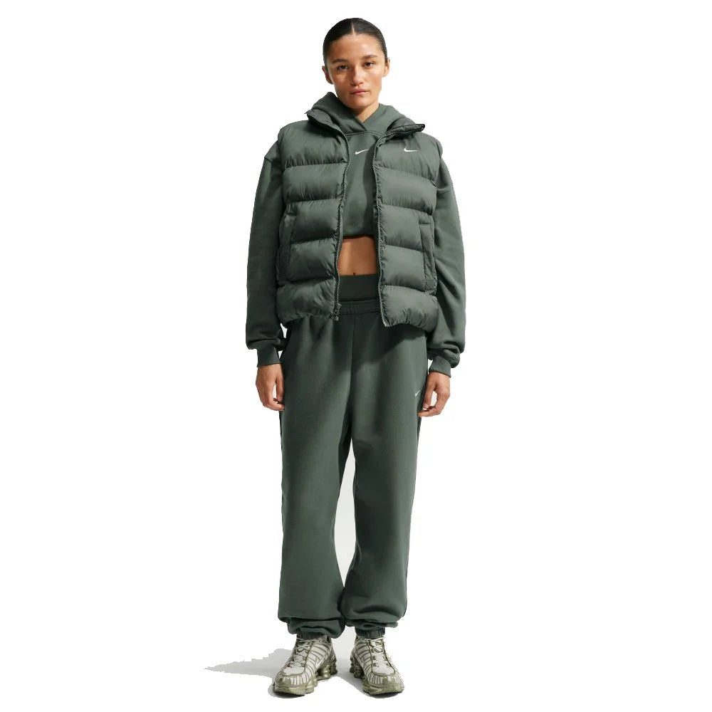 Nike Women's Studio Fleece Medium Weight Oversized Pullover Hoodie