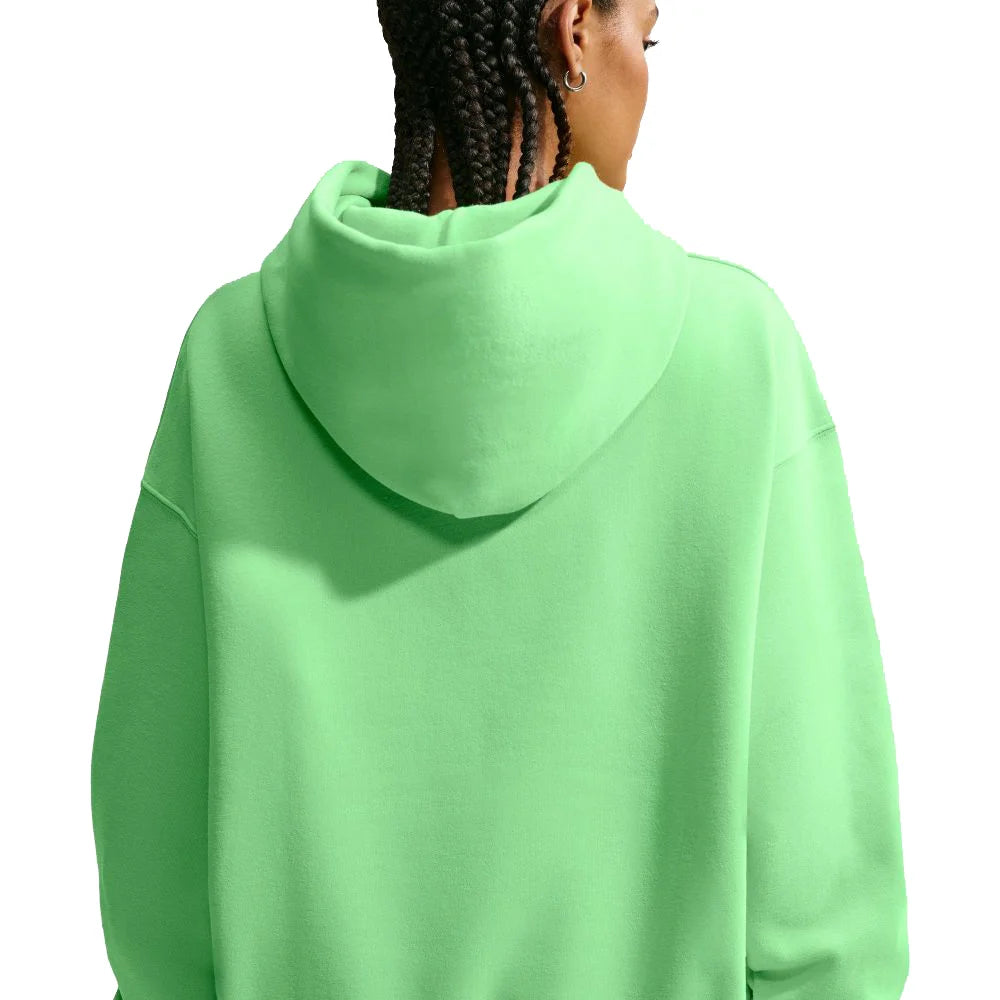 Nike Women's Studio Fleece Medium Weight Oversized Pullover Hoodie