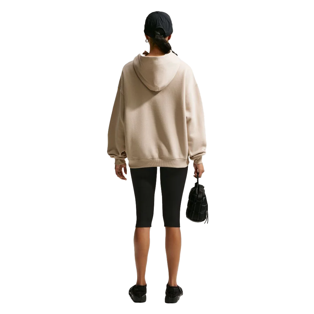 Nike Women's Studio Fleece Medium Weight Oversized Pullover Hoodie