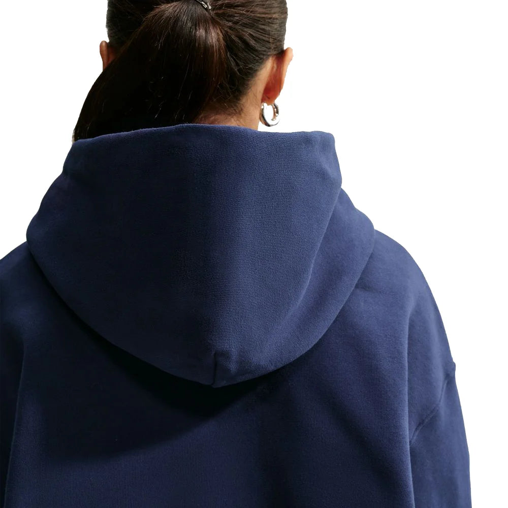 Nike Women's Studio Fleece Medium Weight Oversized Pullover Hoodie