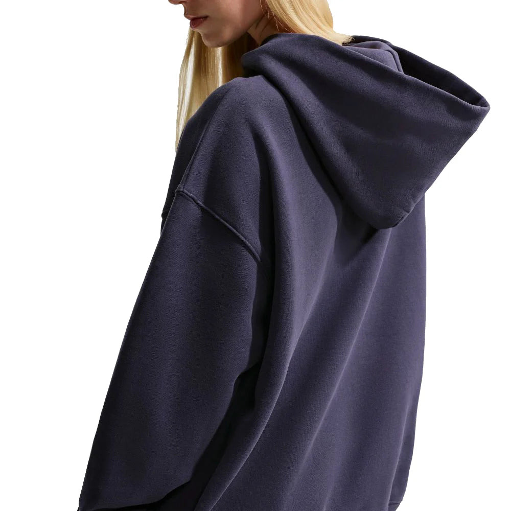 Nike Women's Studio Fleece Medium Weight Oversized Pullover Hoodie