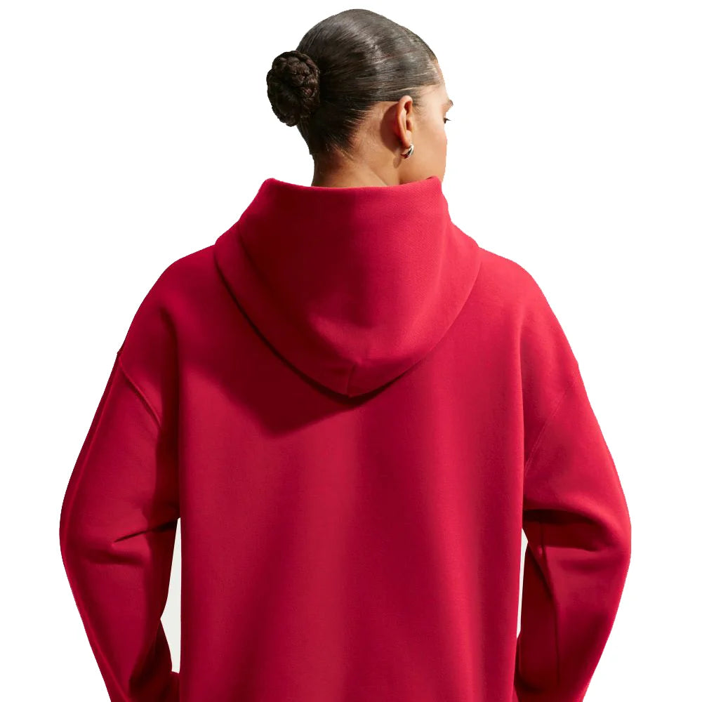 Nike Women's Studio Fleece Medium Weight Oversized Pullover Hoodie
