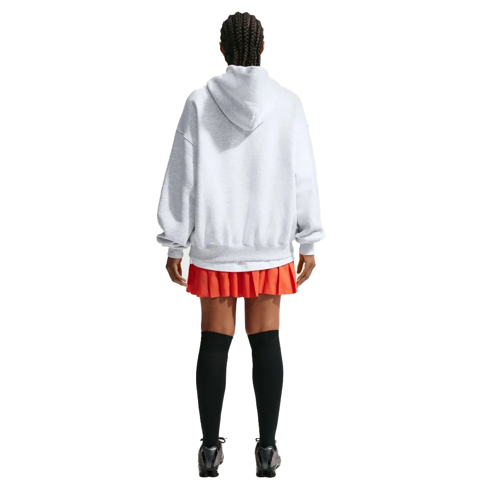 Nike Women's Studio Fleece Medium Weight Oversized Pullover Hoodie