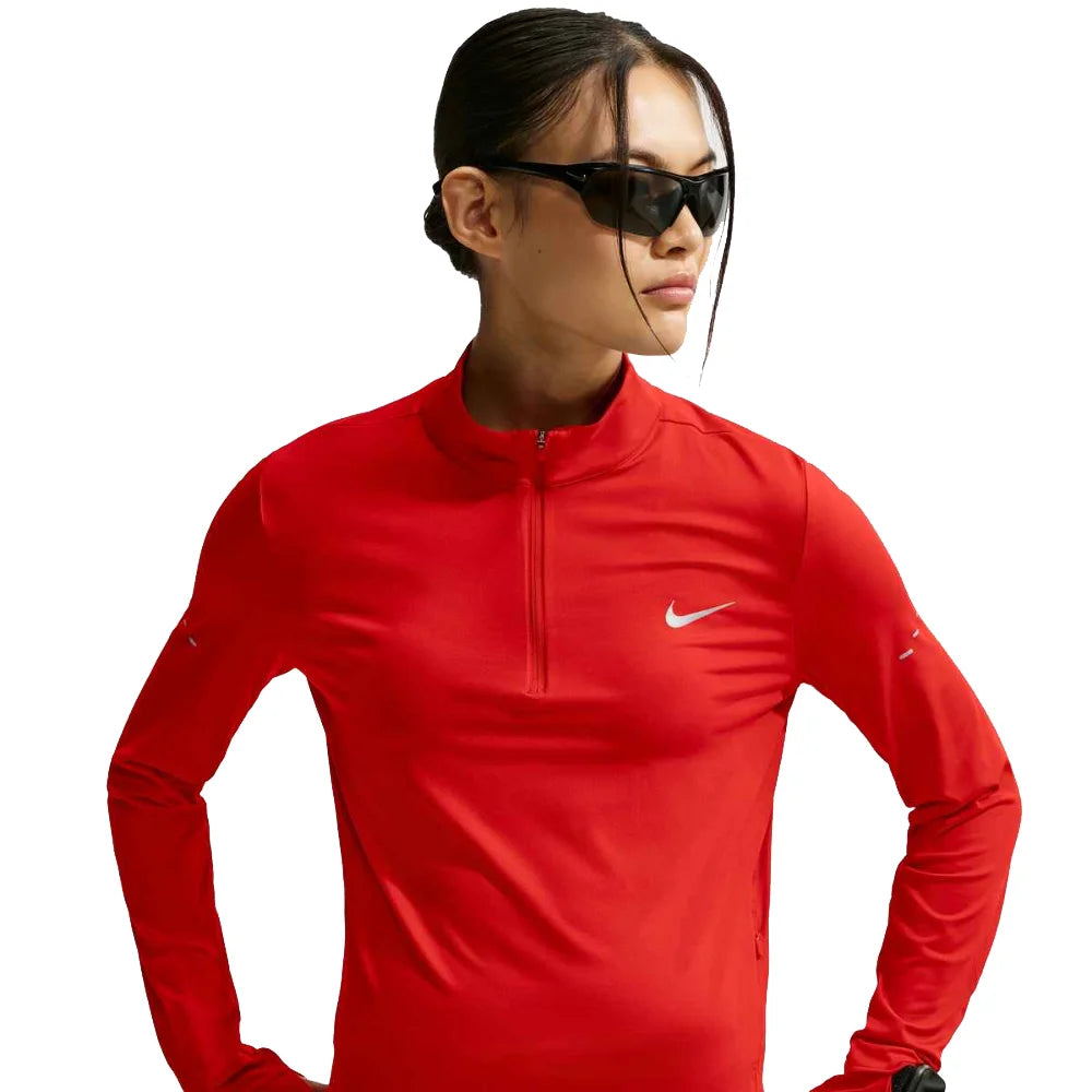 Nike Women's Swift Dri-FIT UV Protection 1/4-Zip Running Top (Stock)