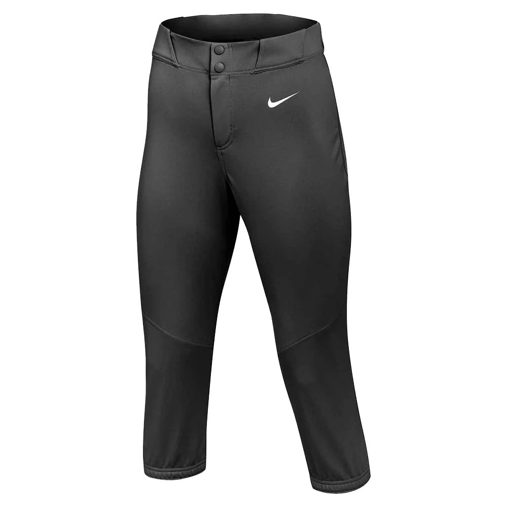 Nike Women's Vapor Select 2 Pants Softball Pants (Stock) Black Color Front View