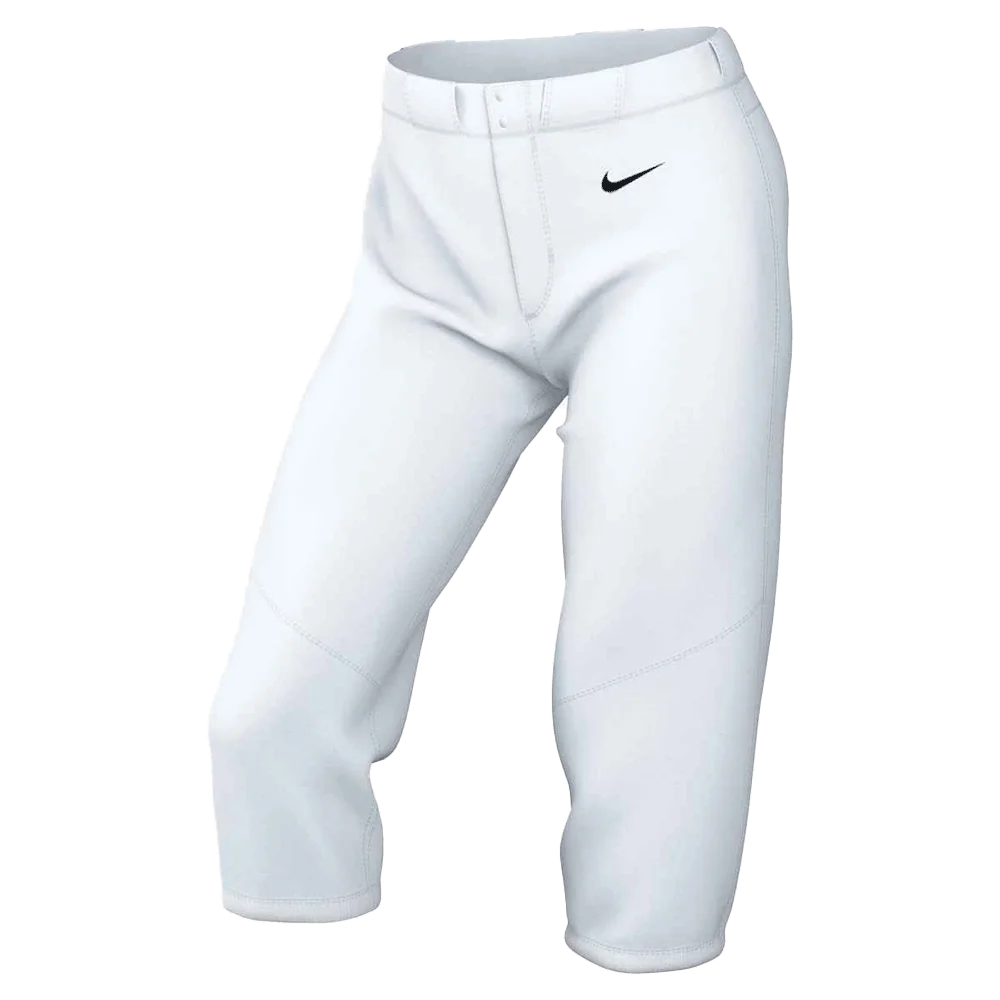 Nike Women's Vapor Select 2 Pants Softball Pants (Stock) White Color Front View