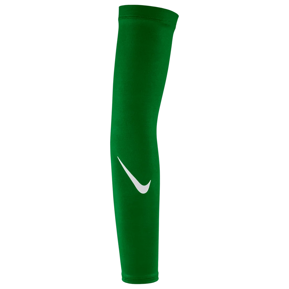  Nike Youth Pro Dri-fit Sleeves 4.0 Pair Green Color.