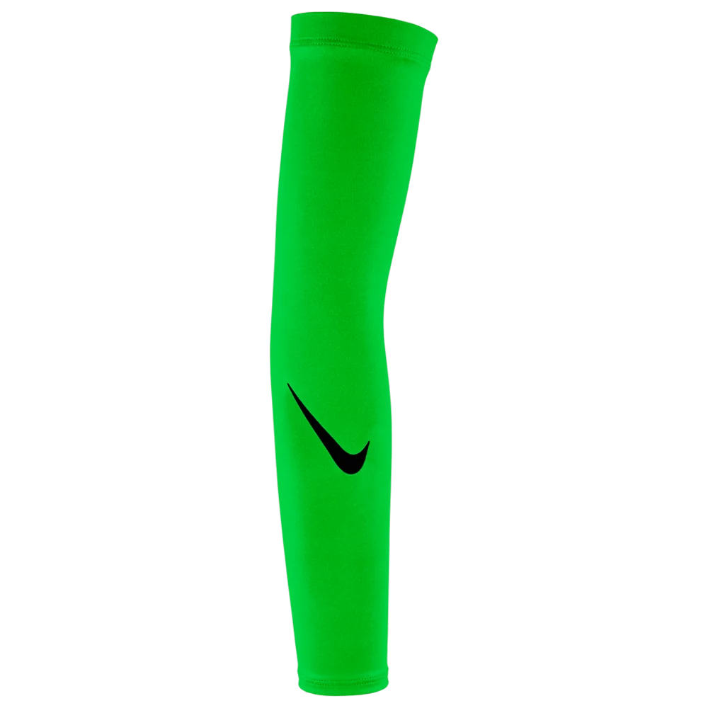  Nike Youth Pro Dri-fit Sleeves 4.0 Pair Green Color